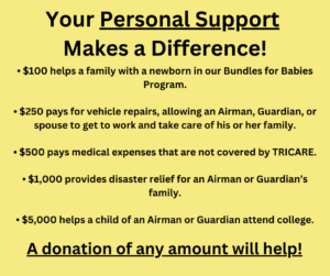 Your personal support makes a difference