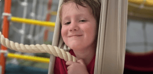 Child's face