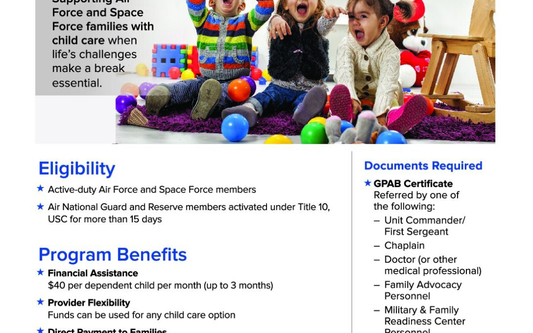 Give Parents a Break Fact Sheet