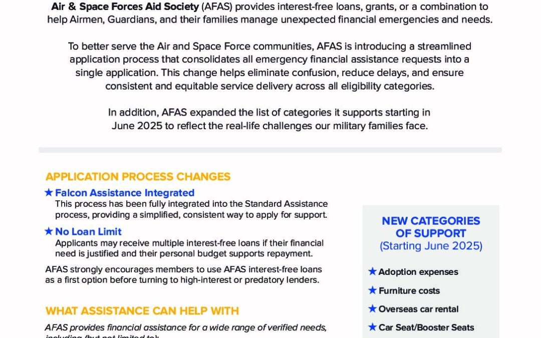 AFAS New App & Categories Fact Sheet.Jan2026