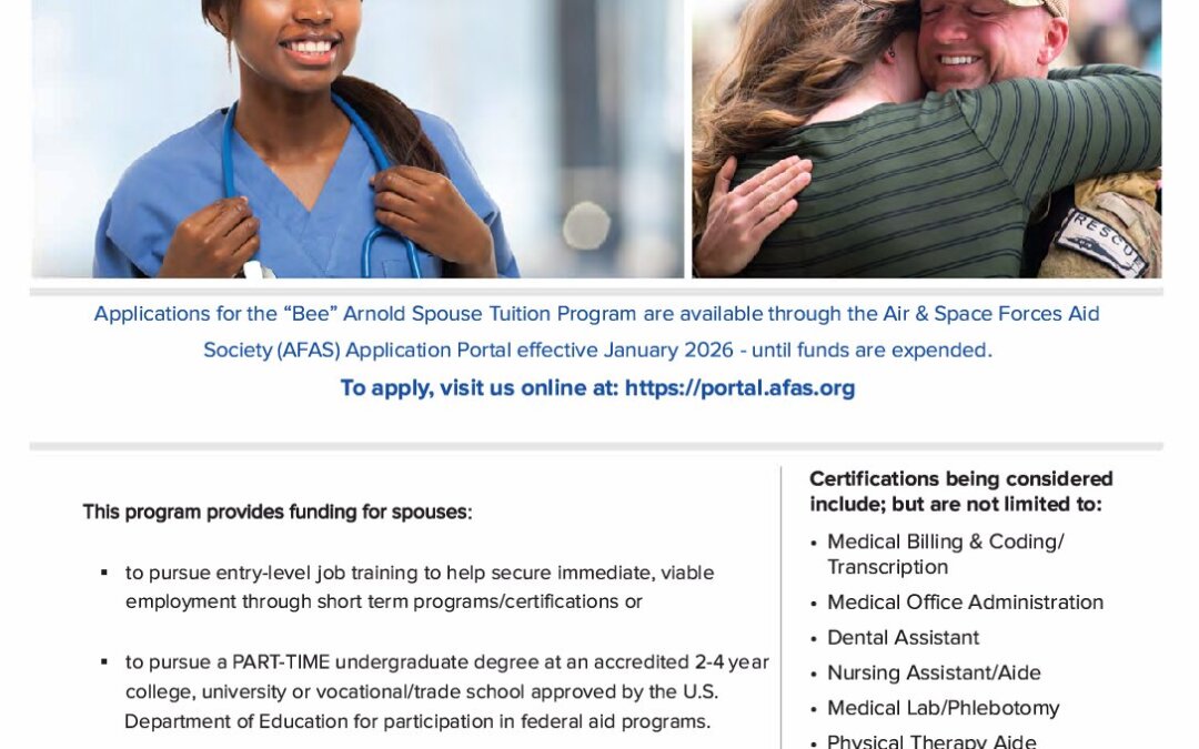 Bee Arnold Program Flyer 2026