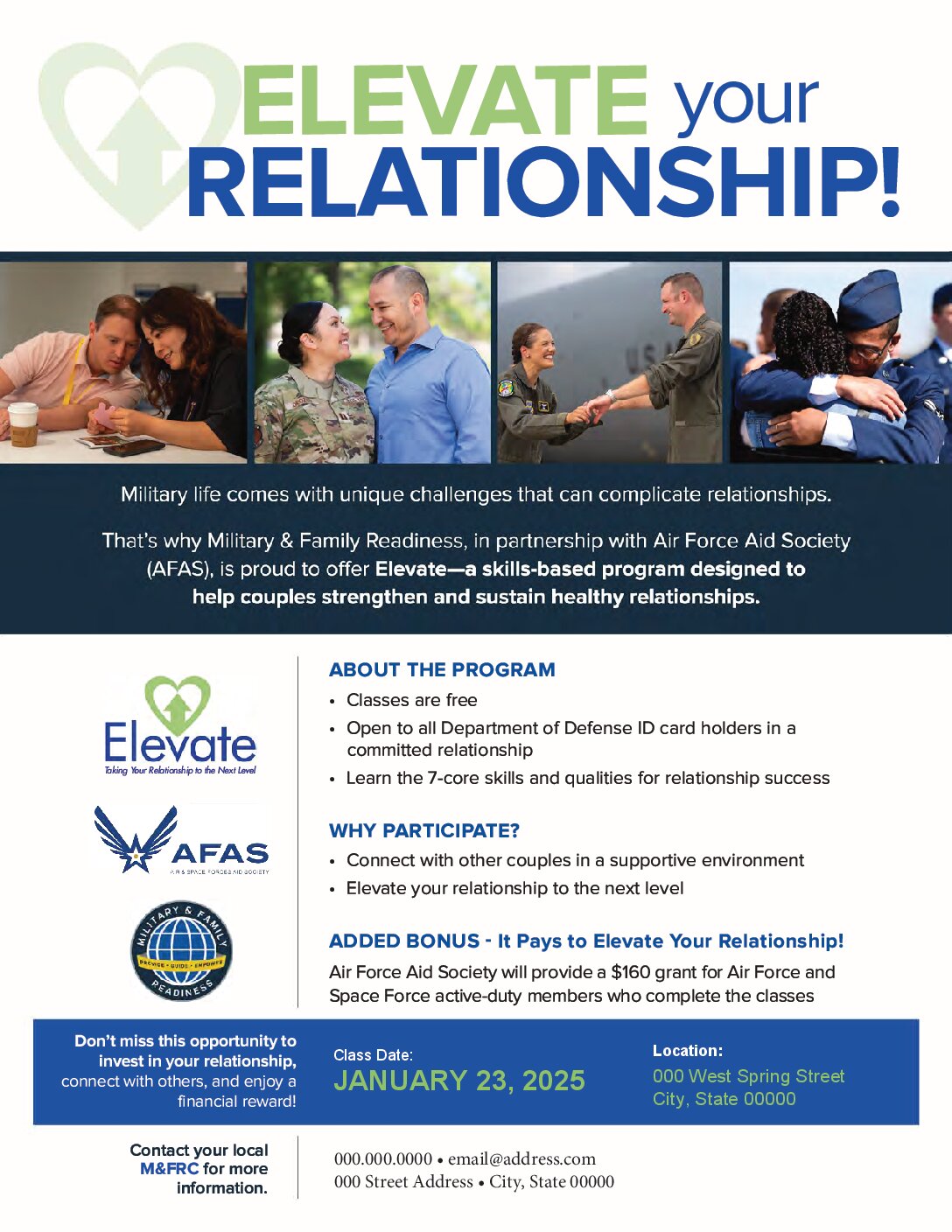 First sergeants at McChord Field near Seattle meet with AFAS CEO